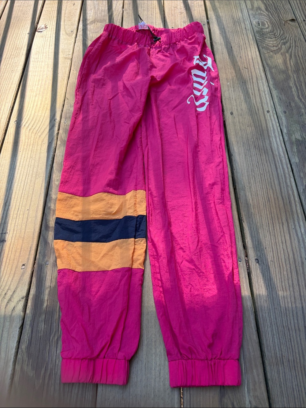 Vintage juicy couture Pink Colorblock Jogger Pants
